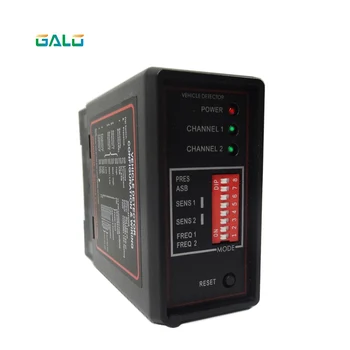 

double channel Loop Detector for car detecting with 50M 0.75mm loop sensor Coil wire use for parking system