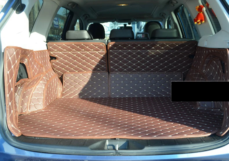 Lsrtw2017 волокна кожи багажник автомобиля коврик для subaru forester 2013 sj sk, аксессуары для интерьера
