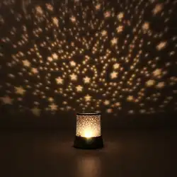 Батарея Мощность красочные ночь светодиодные лампы Romatic звездное небо мастер Звездная ночь лампы проектора для Спальня настольная лампа
