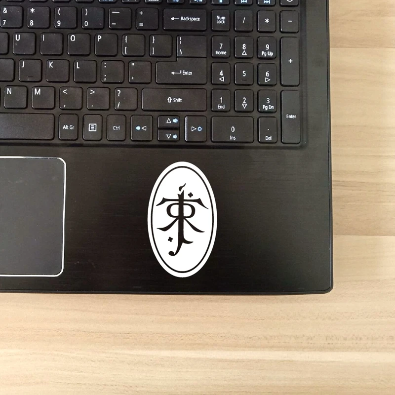 J. R. R. Tolkien Sticker Laptop Decor
