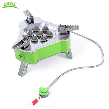 

BRS-71 Powefully 9800W Gas Burner Stove Outdoor Camping Picnic Windproof Cooking Portable Furnace