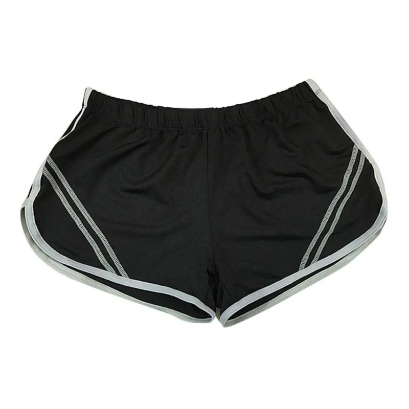Профессиональные женские шорты из хлопка и нейлона, летняя спортивная одежда для тренировок с эластичной резинкой на талии, женские дышащие шорты для йоги