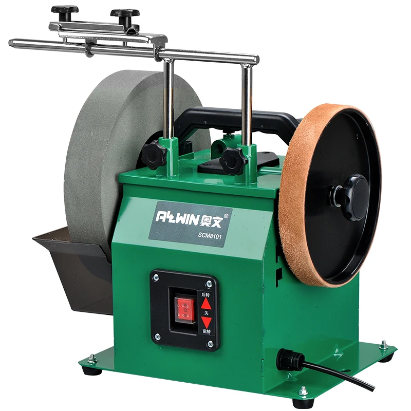 

Bench Grinder 10inch Water-cooled Sharpening Machine Disk Multifunction Belt Polisher Grinding Sanding Machine SCM8101