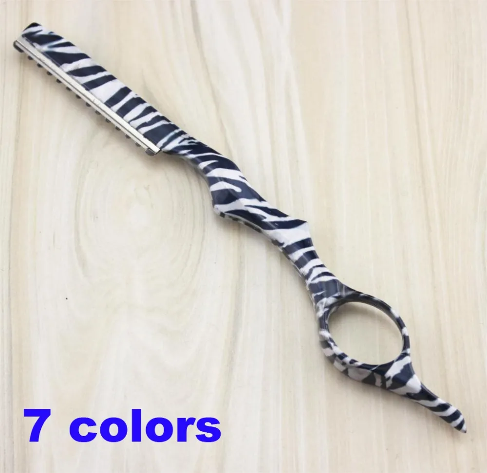 Rainbow Paint Hair Trimmer Thin Hair Knife High Quality Hair Cut