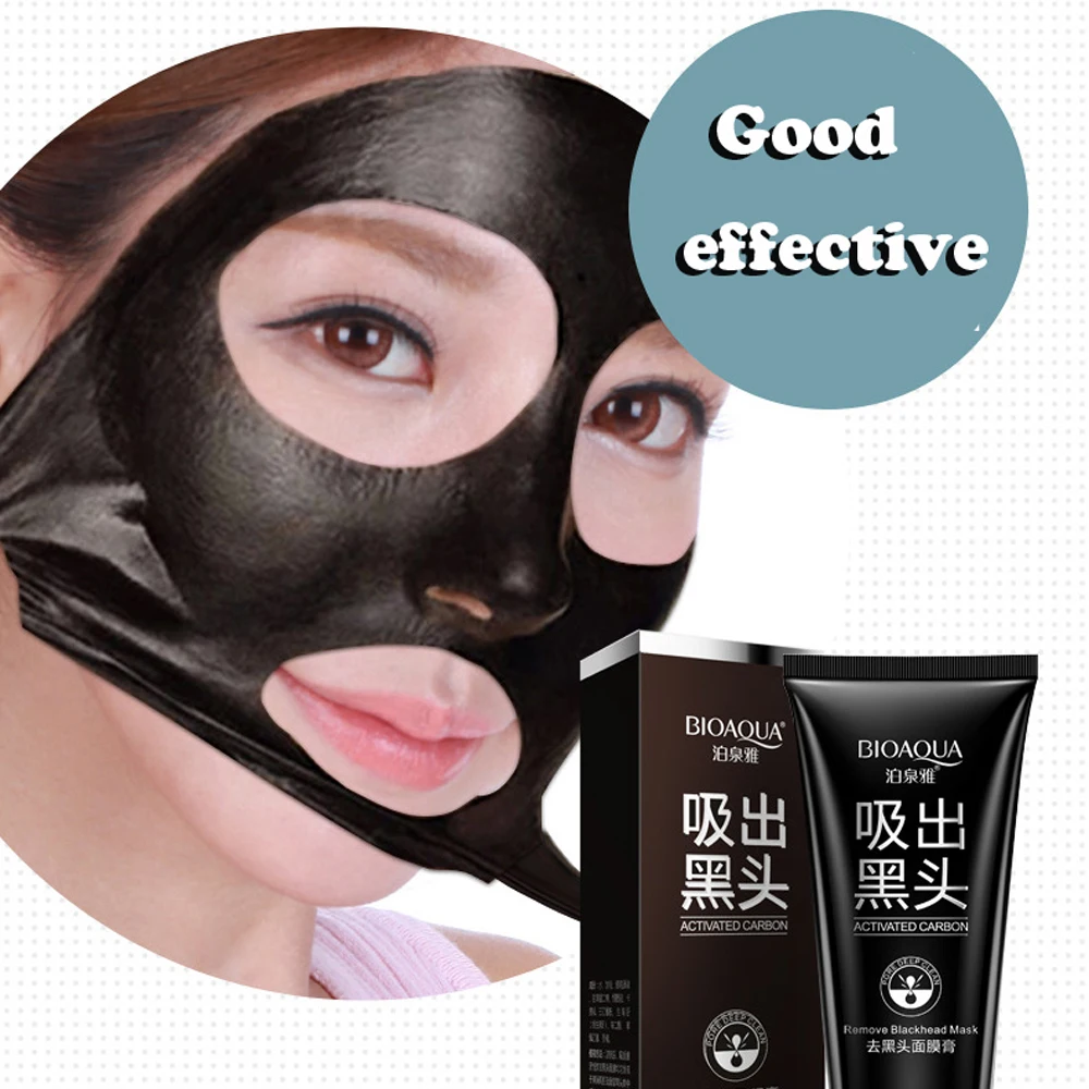 Face Care Suction Black Mask Facial  Mask Nose Blackhead Remover Peel Off Black Head Acne Treatments Better Than PILATEN