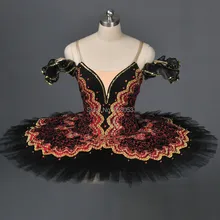 Балетная пачка на взрослого, женские танцевальные платья, балетная танцевальная одежда, классическая балетная пачка для девочек; одежда для выступлений AT0026