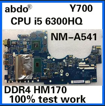 

BY511 NM-A541 is suitable for Lenovo Y700-15ISK Y700 notebook motherboard 5B20K28160 CPU i5 6300HQ GPU GTX960M 100% test work