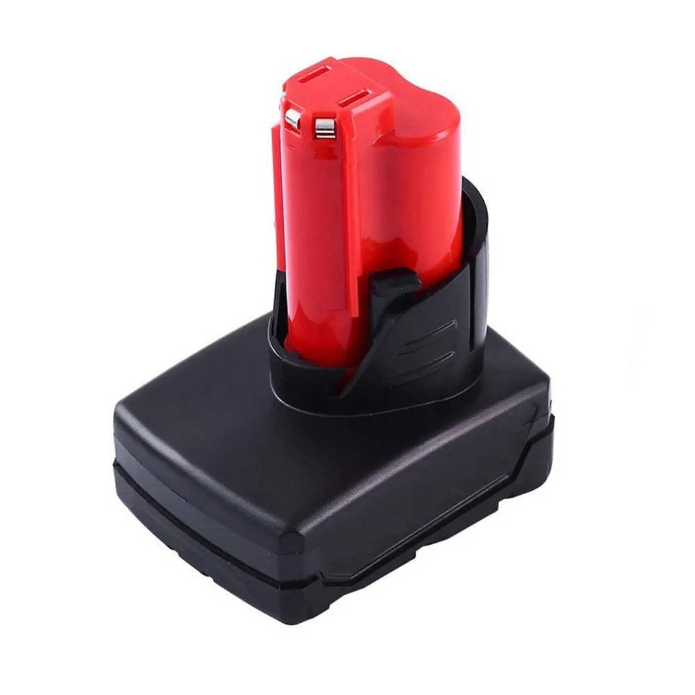

4000mAh 12V Power Tool Rechargeable Lithium Ion Battery Replacement Battery Backup 4.0Ah for Milwaukee M12
