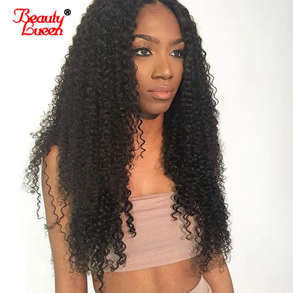 Indian Curly Wig Lace Front Human Hair Wigs For Women 150 Density