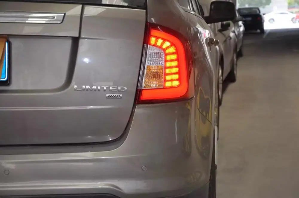 DK motion для Ford edge 2012 Задние фонари автомобильный габаритный задний фонарь со светодиодной подсветкой гарантия 1 год