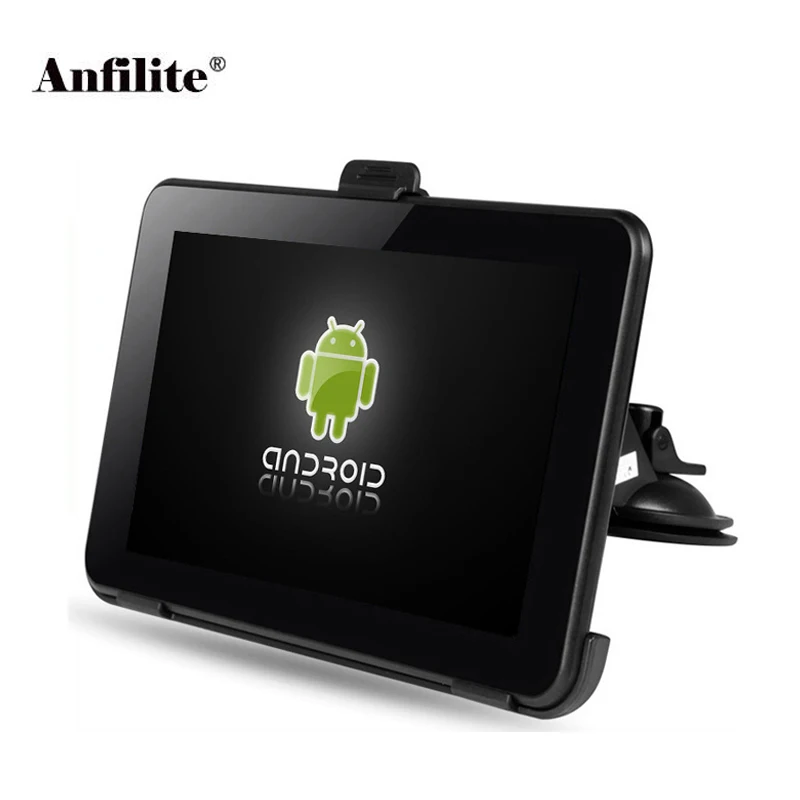 7 дюймовый емкостный автомобиля gps навигатор для грузовика Android 4.4.2 WI FI 16 GB DDR3 512 М
