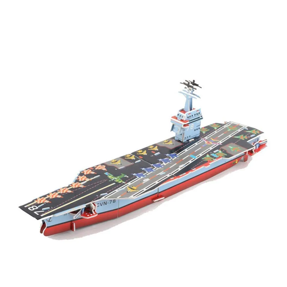 hiinst puzzle diy cartoon ship model tank gift cottage