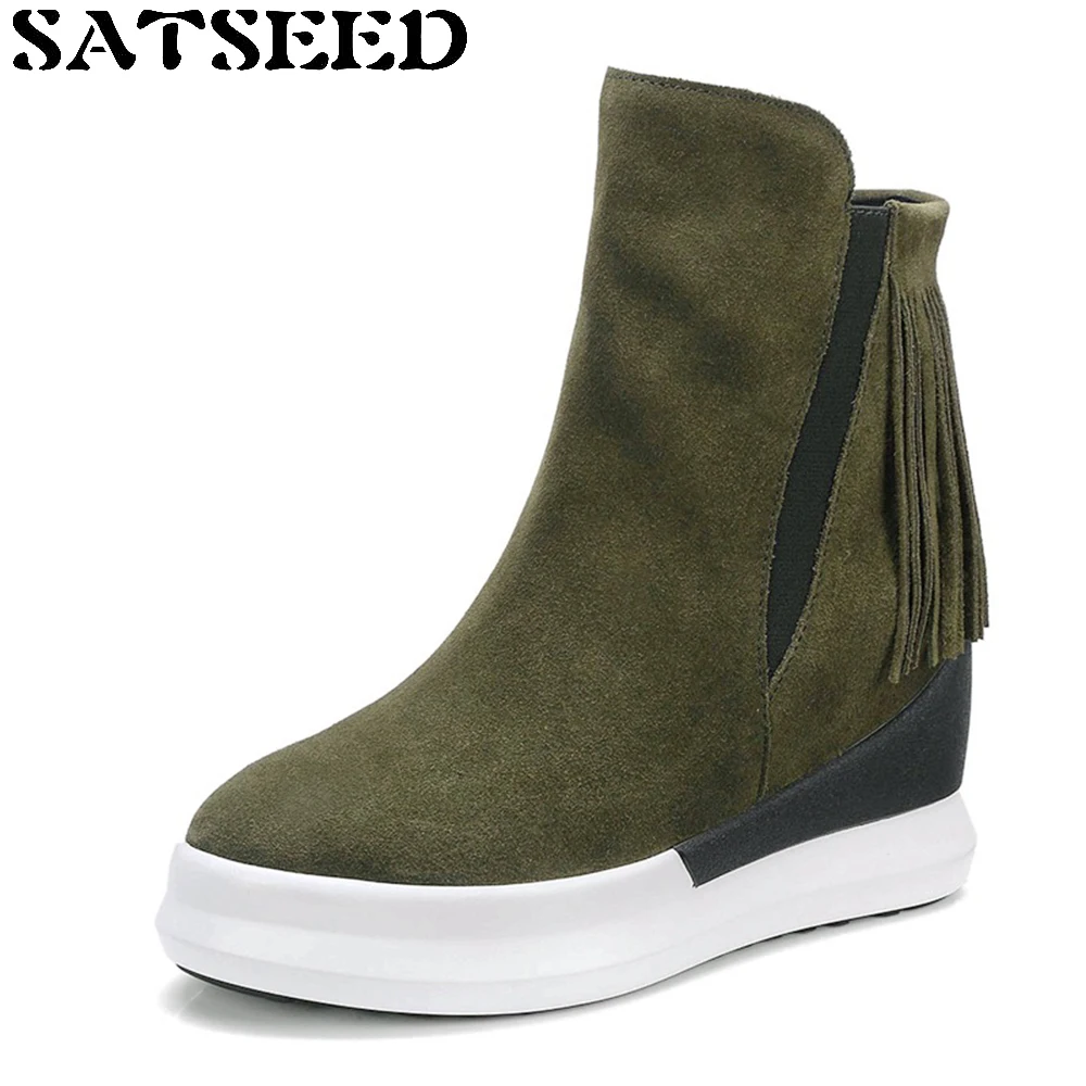 hidden wedge boots new look