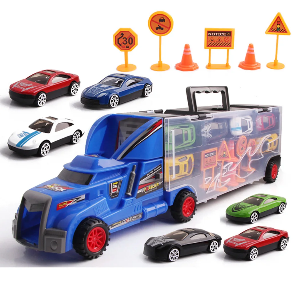 Съемный грузовик-переносчик игрушечный автомобиль-транспортер с