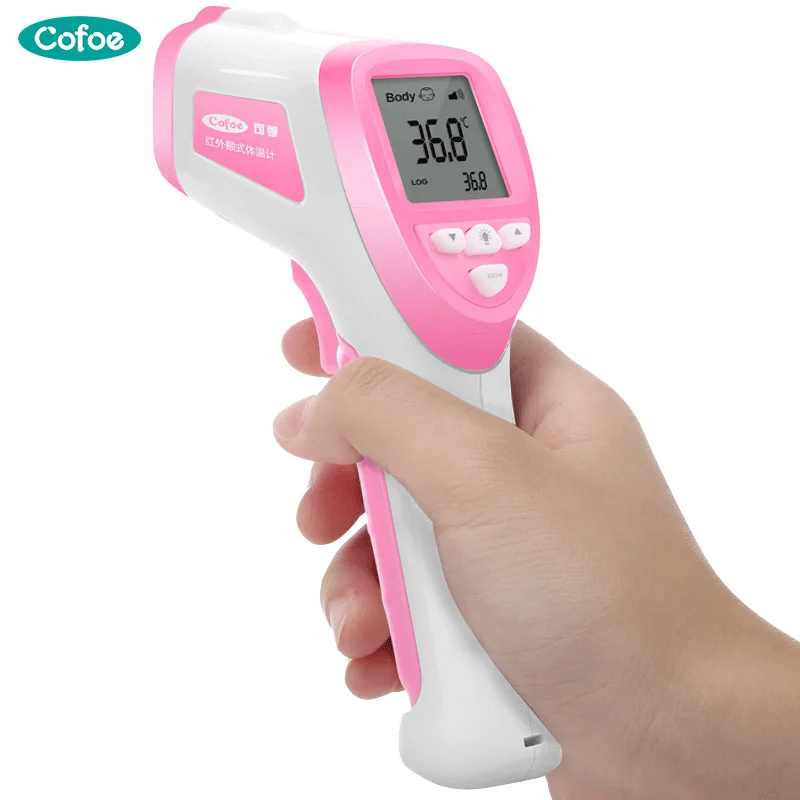 

Cofoe Infrared Electronic Thermometer LCD Digital Non-contact Precise Forhead Body Surface Temperature Laser Gun For Baby Adult