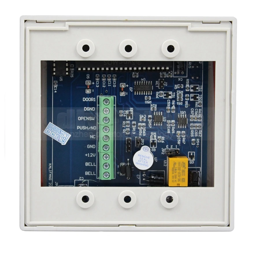 Diysecur пульт дистанционного управления 125 кГц RFID Доступа Управление полный комплект+ двойной электрический откидной Болт замок+ 5 удостоверений личности 5 записываемых брелоков K2000