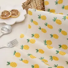 Ананас из хлопка с принтом ткань для шитья одеяло Скрапбукинг ткани узор рукоделие материал занавеска ткань