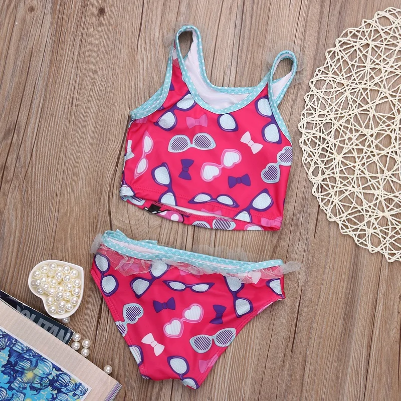 Emmababy детская одежда детский летний купальник для маленьких девочек купальный