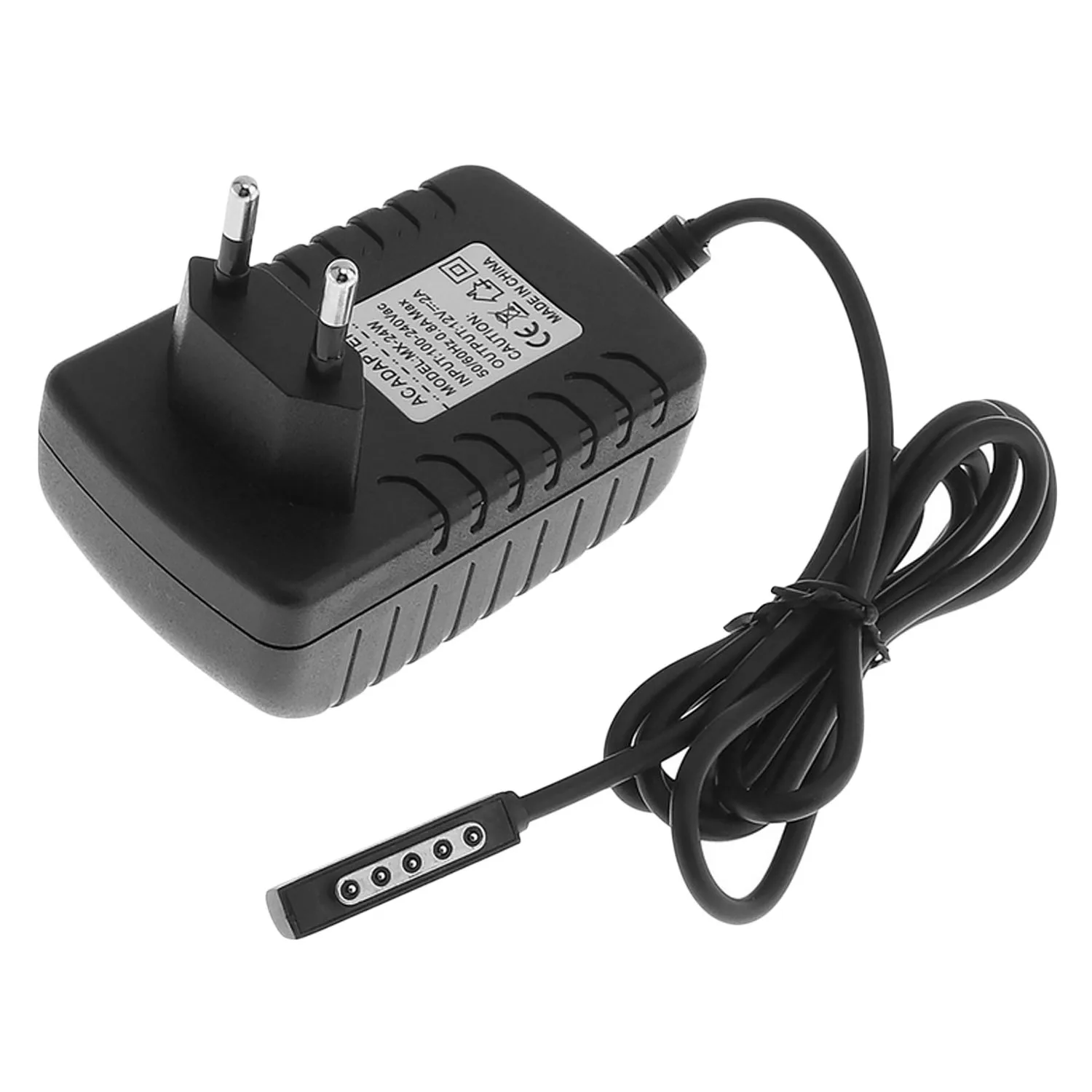 Besegad 12V Charger Power Supply Adapter Home Wall Charger for Microsoft Surface 2 RT 10.6 Tablet PC EU Plug