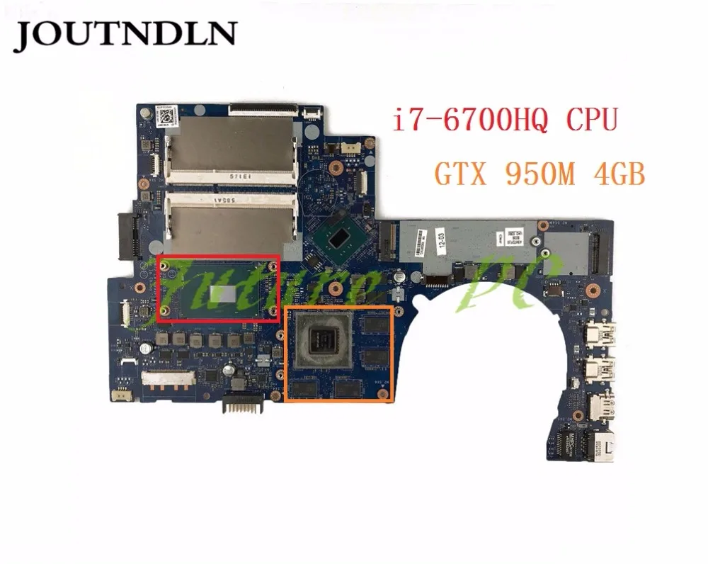 JOUTNDLN для 17 R N 17T серия материнская плата ноутбука 829068 601 ASW72 LA C991P W/i7 6700HQ CPU GTX 950M 4GB