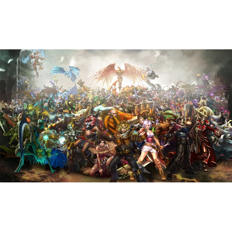  Full Square Drill 5D DIY Dota game character diamond painting Cross Stitch 3D Embroidery Kits H137