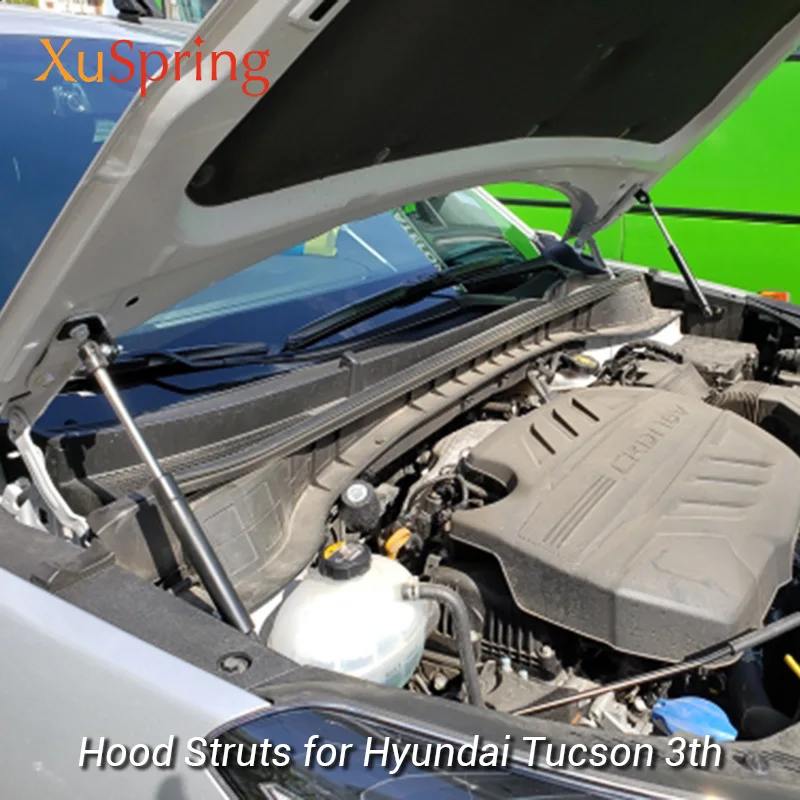  Car Bonnet Engine Cover Gas Spring Shock Lift Strut Bars Support Rod For Hyundai Tucson 2015 2016 2