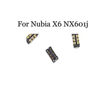 2 шт. для Nubia X 6 Внутренняя fpc-коннектор аккумулятора держатель зажим контакт для Nubia X6 NX601j материнская плата