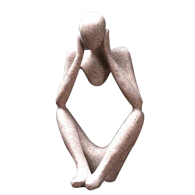 

Resin Man Model Miniature Crafts Hotel Home Decor Accessories Birthday Gift Man Figurines Decoration The Most Fun Toy Gifts