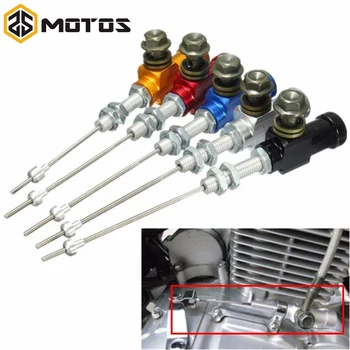 ZS MOTOS Motorcycle Modified Hydraulic Brake Clutch Cable Hydraulic Clutch Pump Cylinder Pump M10x1.25mm motorcycle modified brake pump oil cup yellow