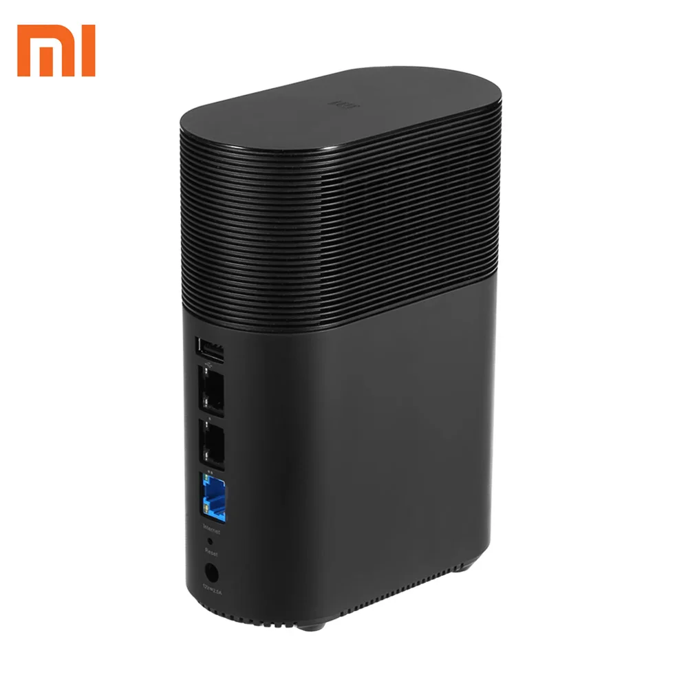Prix pour D'origine Xiaomi Mi R1D Miwifi Top Dual Band Gigabit AC 802.11ac Wifi Routeur Intelligent 1 TB HDD pour BT Télécharger Stockage (Noir) Prix pour D'origine Xiaomi Mi R1D Miwifi Top Dual Band Gigabit AC 802.11ac Wifi Routeur Intelligent 1 TB HDD pour BT Télécharger Stockage (Noir)