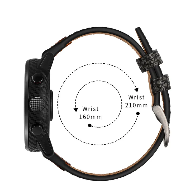Высокое качество Huami Amazfit Stratos 2 2s 3 ремешок Смарт часы кожаный браслет amazfit pace