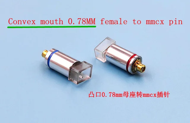 

MMCX 0.78 ie80 qdc FitEar JH exk pin adapter 0.78mm female to mmcx pin 1pair(2PCS)