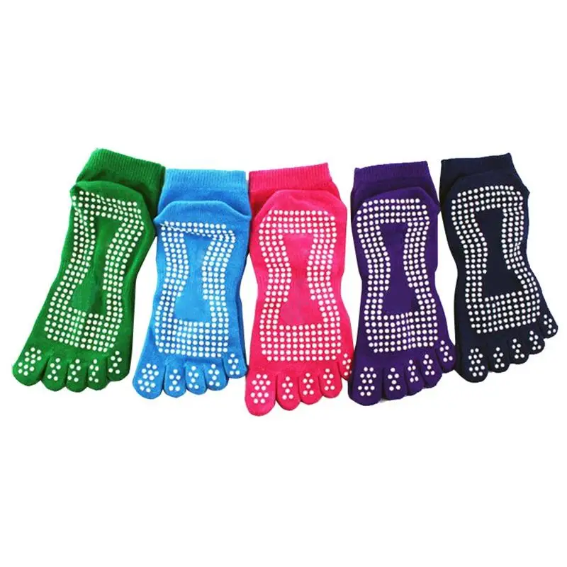 LumiParty 1 Pairs Sport Yoga Socks Quick Dry Anti slip Cushioning