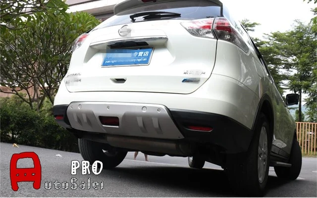 Steel Front Rear Per Protector Skid Plate For Nissan Rogue X Steel Front Rear Per Protector Skid Plate For Nissan Rogue X Trail T32 2017 2016