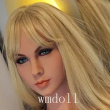 Top quality #74 TPE sex doll head for lifelike love doll heads for japanese silicone dolls sex toys for man