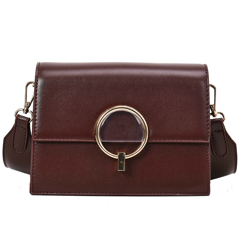 

Luxury Handbag 2019 Fashion New Ladies Square bag High Quality PU Leather Women's Designer Handbag Lock Shoulder Messenger Bags