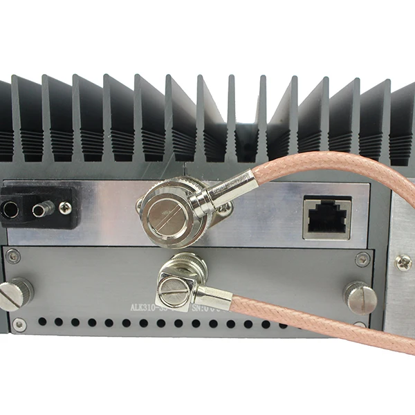 Полностью алюминиевый сплав Retevis RT-9550 DMR цифровой/аналоговый ретранслятор 55 Вт UHF TDMA 2 времени слота ЖК-дисплей A9116B