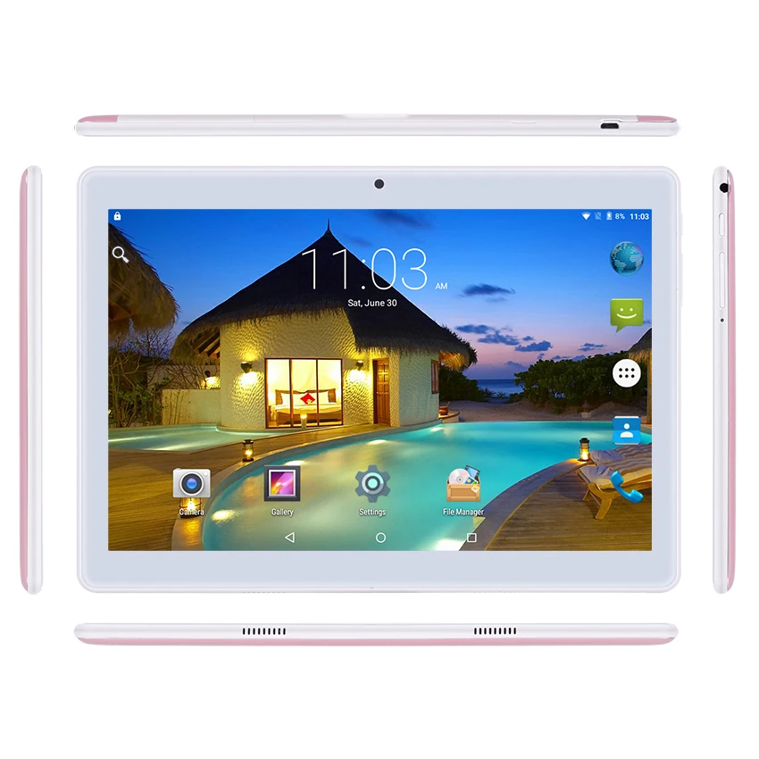 

New 10.1 inch tablet PC Octa Core 1GB RAM 16GB ROM Android 6.0 WiFi Bluetooth Dual Dual Camera 3G LTE Tablets