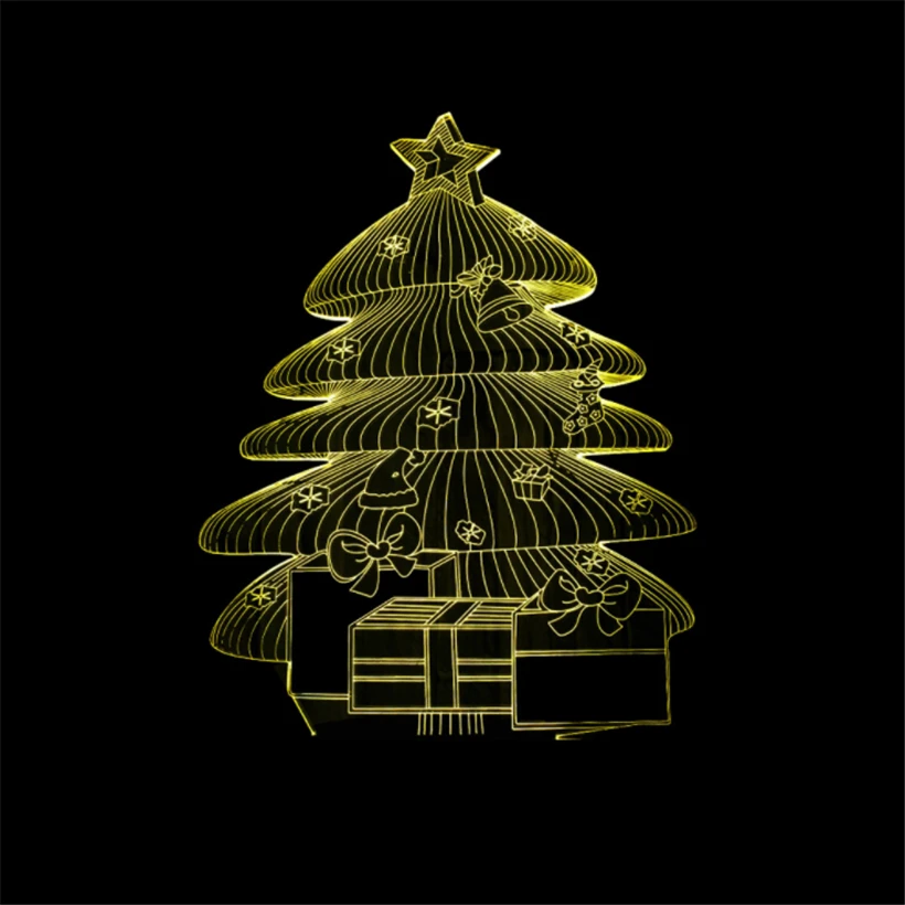 christmas 3D night light (1)