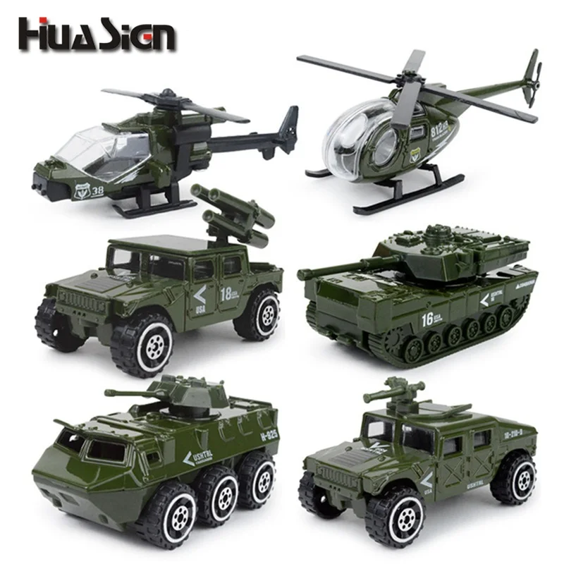 New arrival !!!6 Pieces Toy Vehicle 187 Fire Swat and Military Car