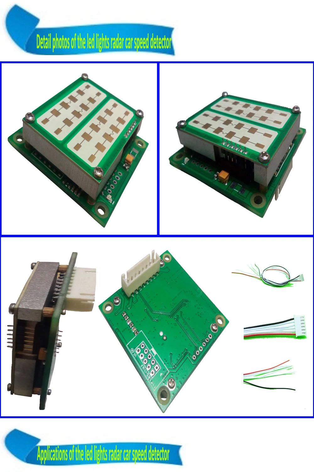 led display radar sensor
