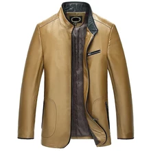 Кожа замша овчины пальто мужчины весна-осень натуральная кожа куртка один кожаная куртка повседневный комплект мужской Феникс