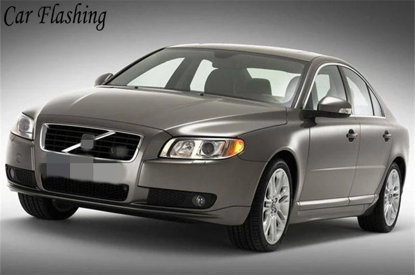 2 шт. автомобильный Стайлинг для Volvo S80 2009-2013 светодиодный дневной свет DRL дневные ходовые огни дневной свет крышка желтый сигнал поворота