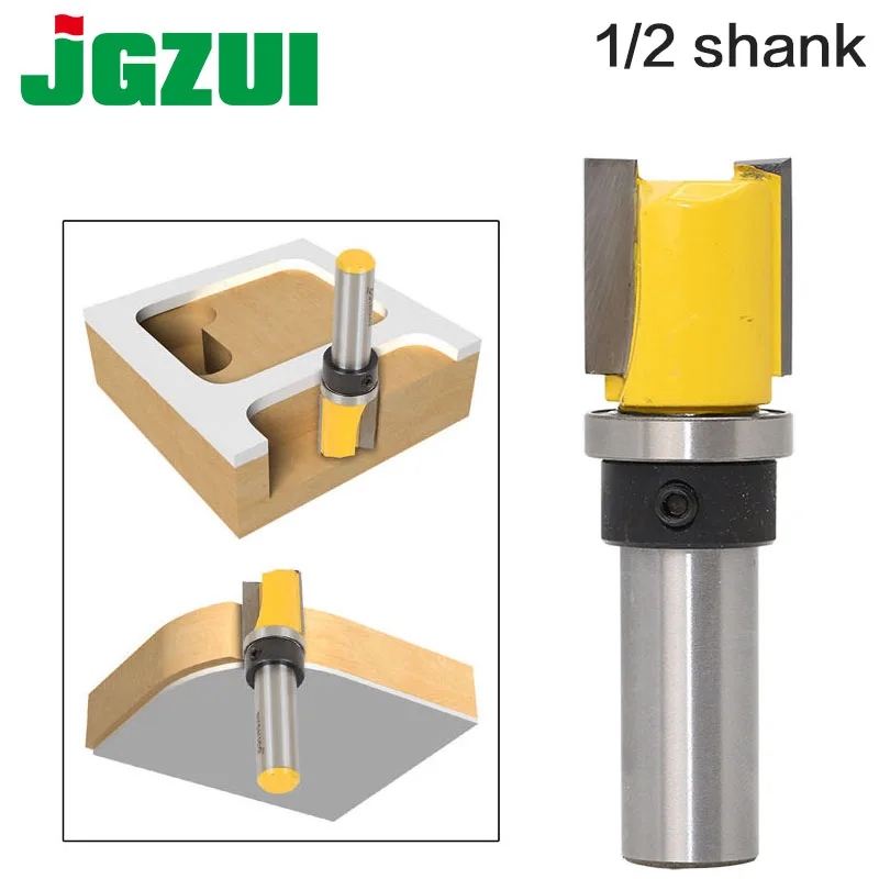 1 шт. узор отделка шаблон отделка маршрутизатор бит-3/4 "X 3/4"-1/2 "хвостовика Деревообработка резак tenon резак для Деревообрабатывающие