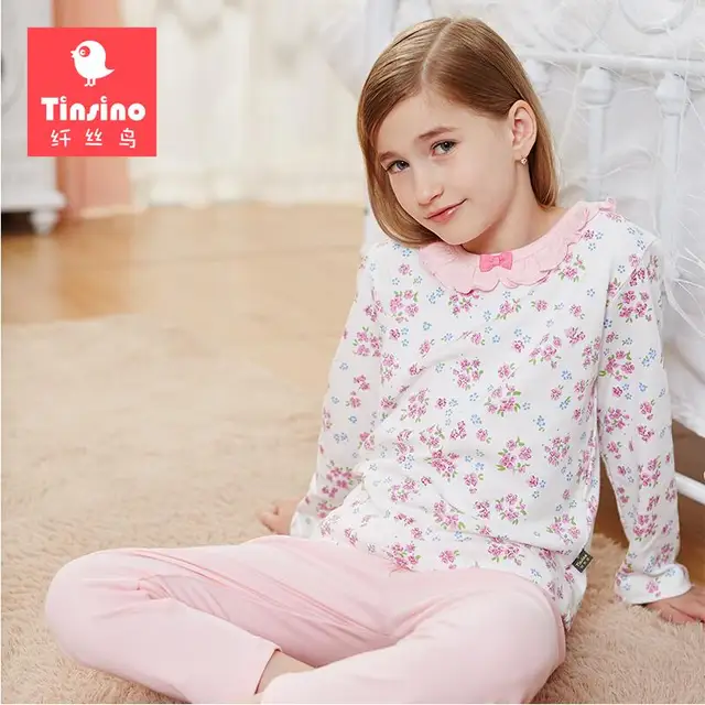 Buy Tinsino Girls Autumn Pajama Sets Long Sleeve