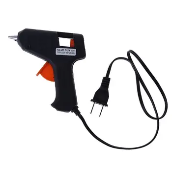 

20W Electric Heating Melt Glue Gun Sticks Trigger Art Repair Tool US PLUG