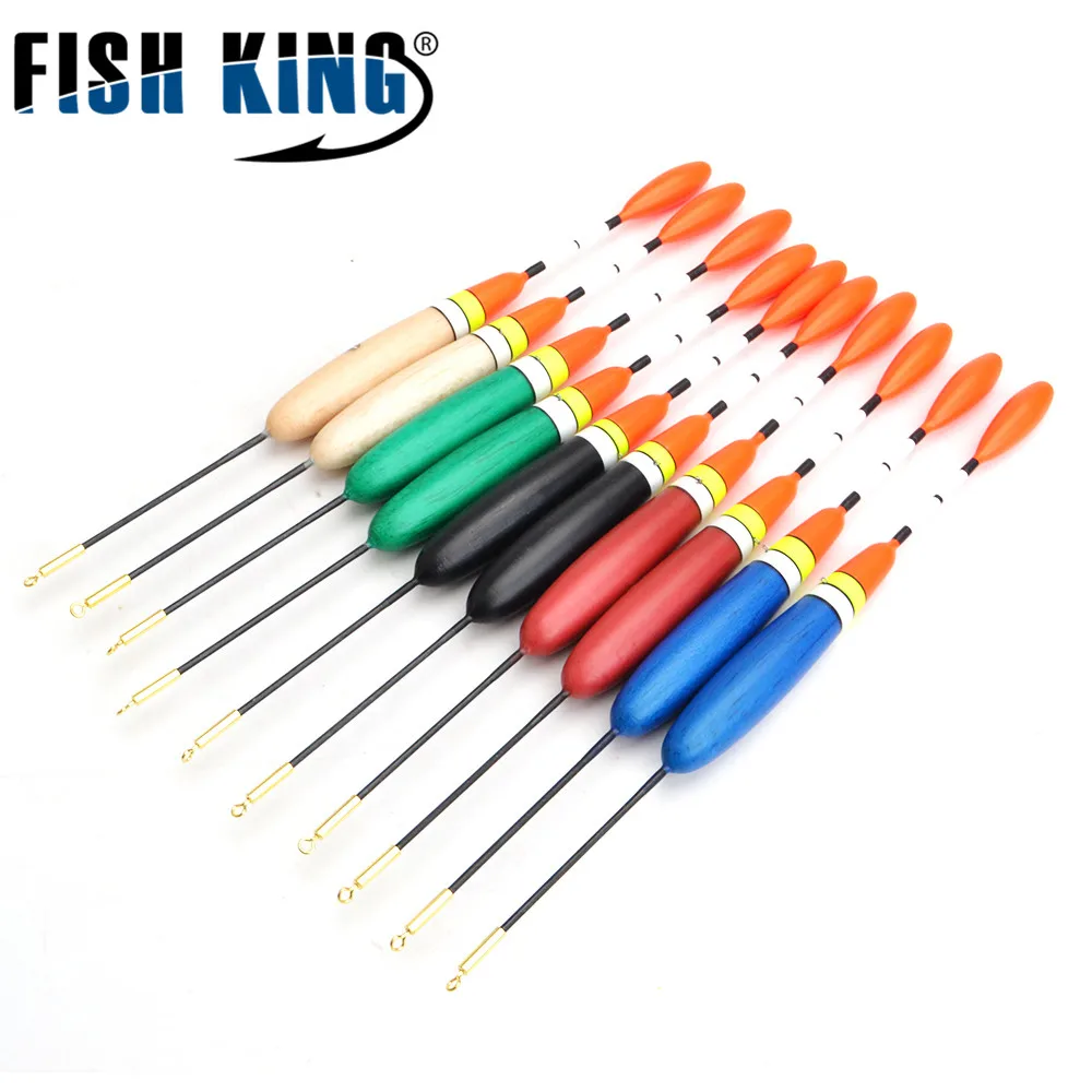 

FISHKING 10pcs/lot 5 Colors Fishing Float Master Series Floats Bobber Buoy Float Tube Carp Fishing