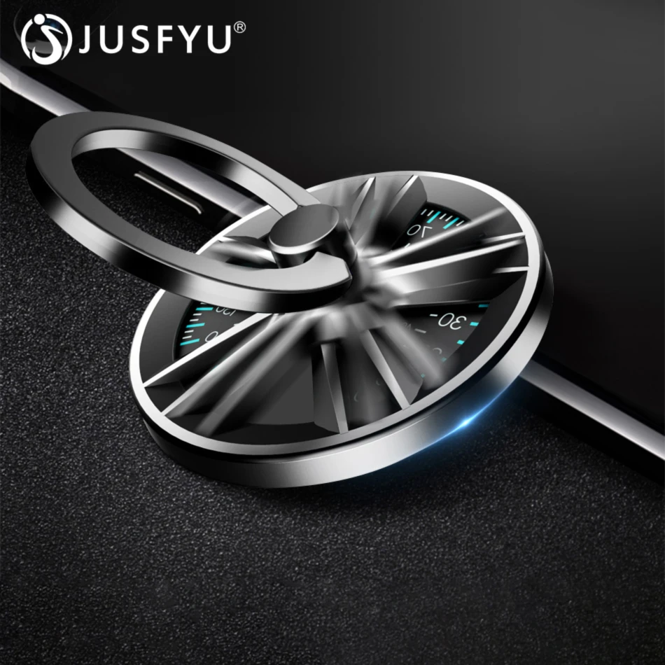 

Gyro Finger Ring Holder Hand Spinner Rotary Metal Smartphone Mobile cell Phone Holder Stand For iPhone Samsung Phone Ring Holder