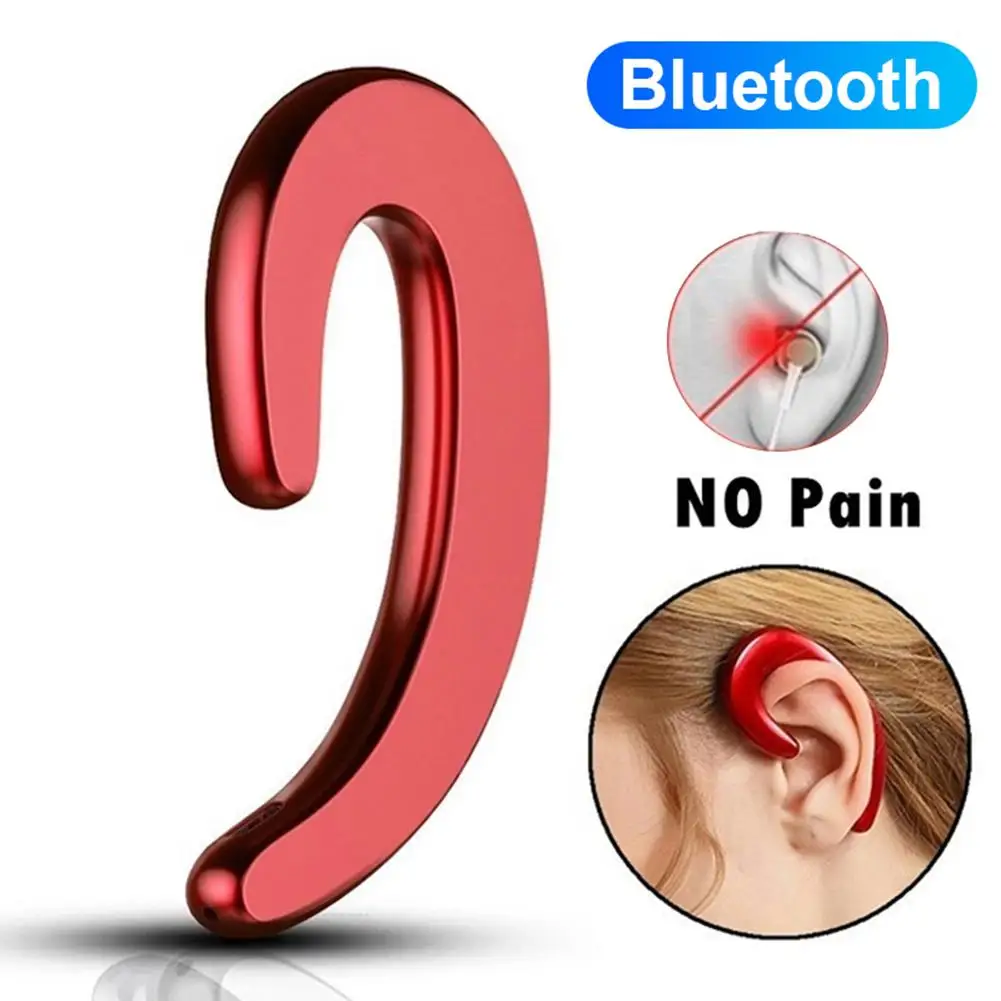 

S-103 1Pc Bone Conduction Wireless Bluetooth Ear Hook Earphone Sports Headphone