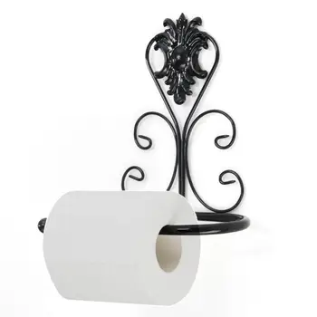 

Vintage Toilet WC Kitchen Paper Roll Holder Creative Iron Tissue Bathroom Accessories Toilets Holders Wall Mount Rack Hanger New